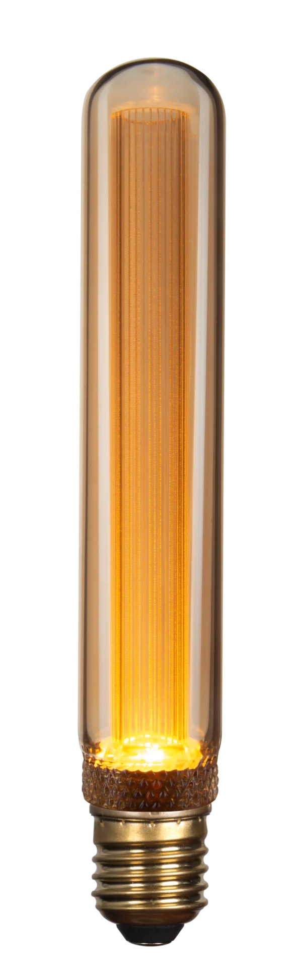 E27 dimbare LED filament lamp modern 18,5 cm amber 1800K