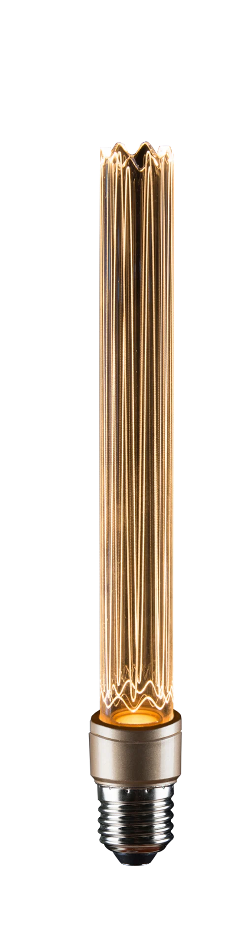 E27 dimbare LED filament lamp modern 22,5 cm amber 1800K